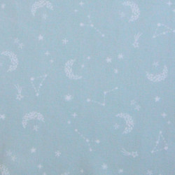 Algodón estampado LUNAIRE Ópalo / Blanco